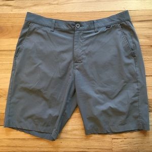 Travis Mathew Gray Golf Shorts 36